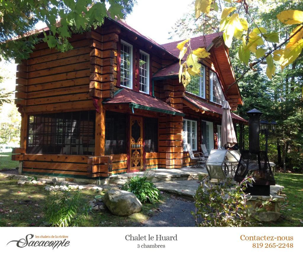 Chalets De La Riviere Sacacomie Βίλα Saint-Alexis-des-Monts Εξωτερικό φωτογραφία