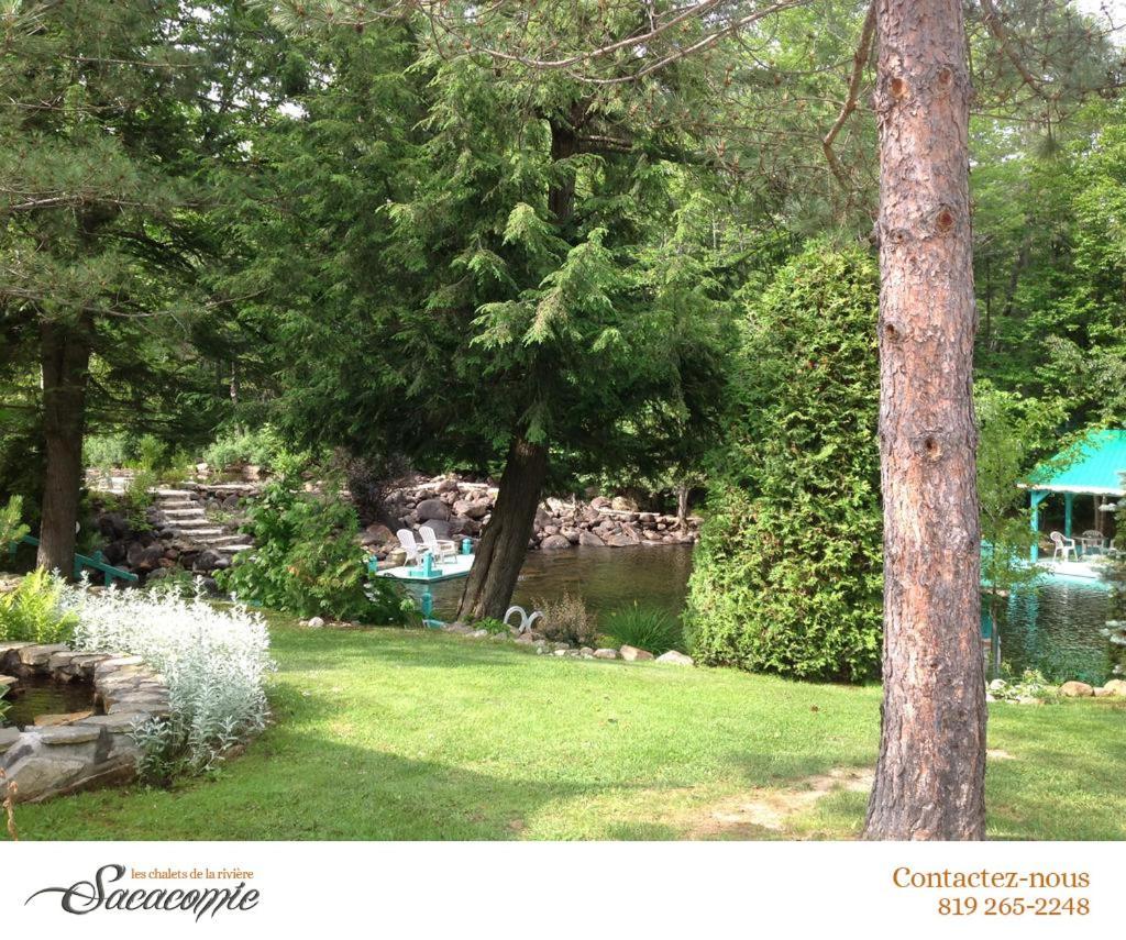 Chalets De La Riviere Sacacomie Βίλα Saint-Alexis-des-Monts Εξωτερικό φωτογραφία