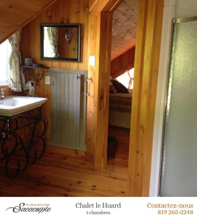 Chalets De La Riviere Sacacomie Βίλα Saint-Alexis-des-Monts Εξωτερικό φωτογραφία