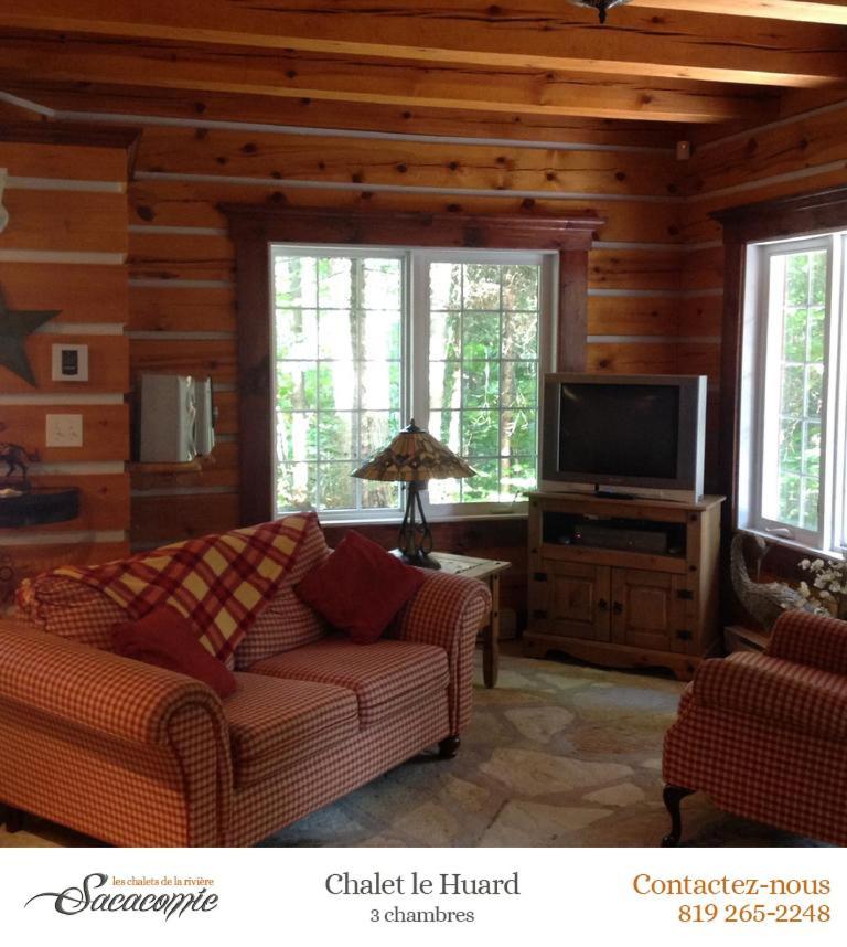 Chalets De La Riviere Sacacomie Βίλα Saint-Alexis-des-Monts Εξωτερικό φωτογραφία