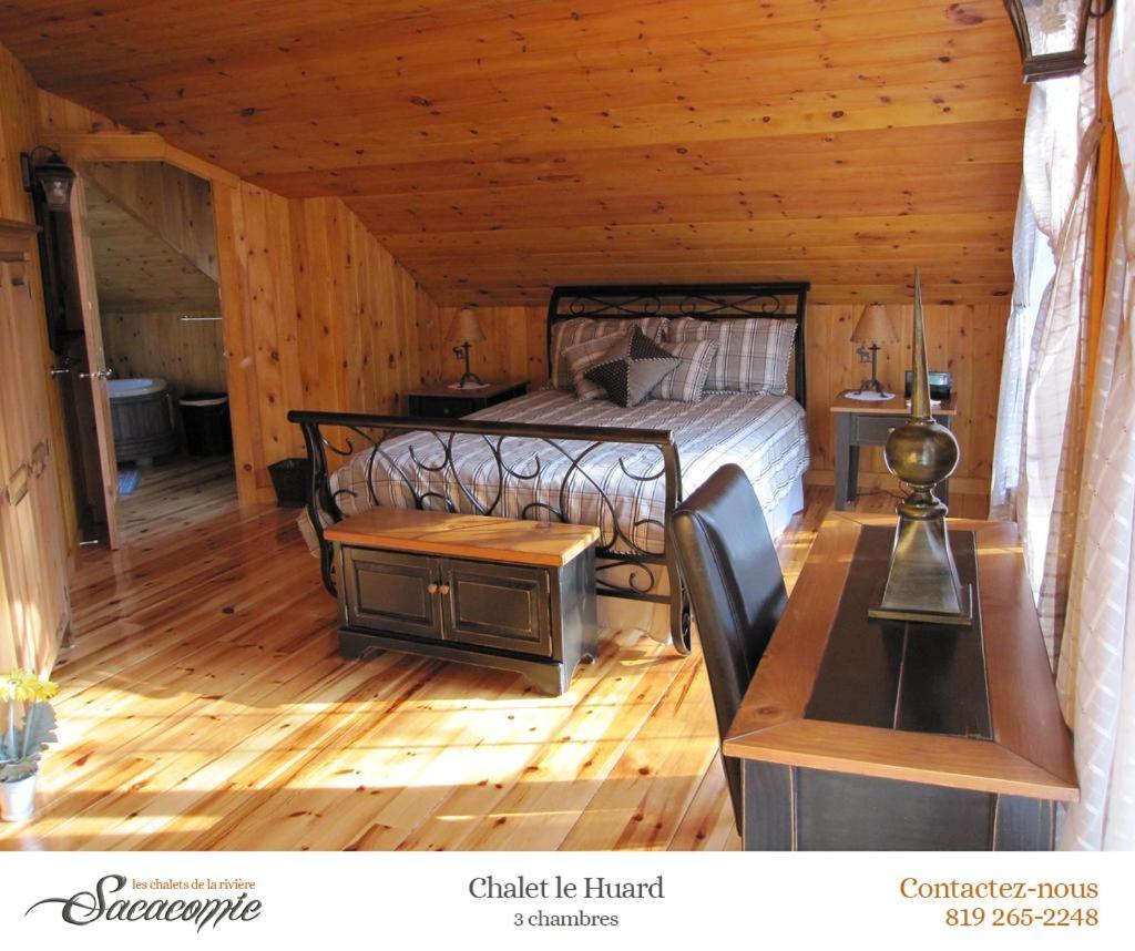 Chalets De La Riviere Sacacomie Βίλα Saint-Alexis-des-Monts Εξωτερικό φωτογραφία