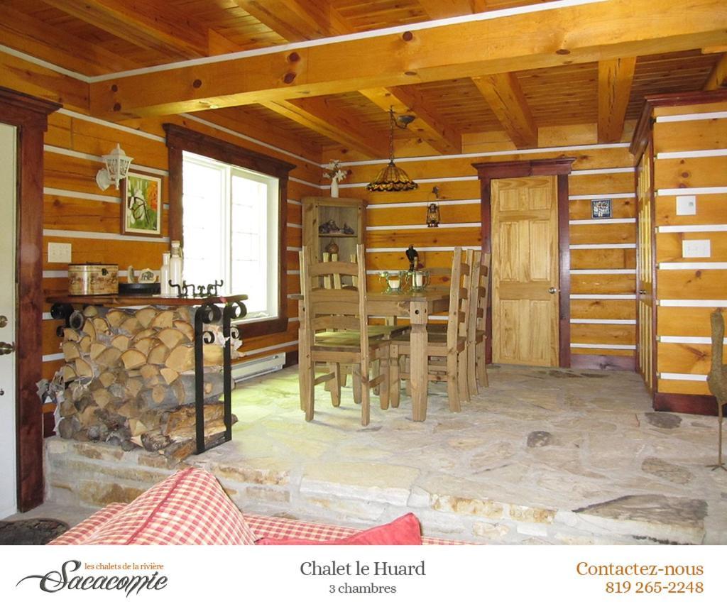 Chalets De La Riviere Sacacomie Βίλα Saint-Alexis-des-Monts Εξωτερικό φωτογραφία