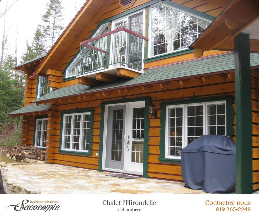 Chalets De La Riviere Sacacomie Βίλα Saint-Alexis-des-Monts Εξωτερικό φωτογραφία