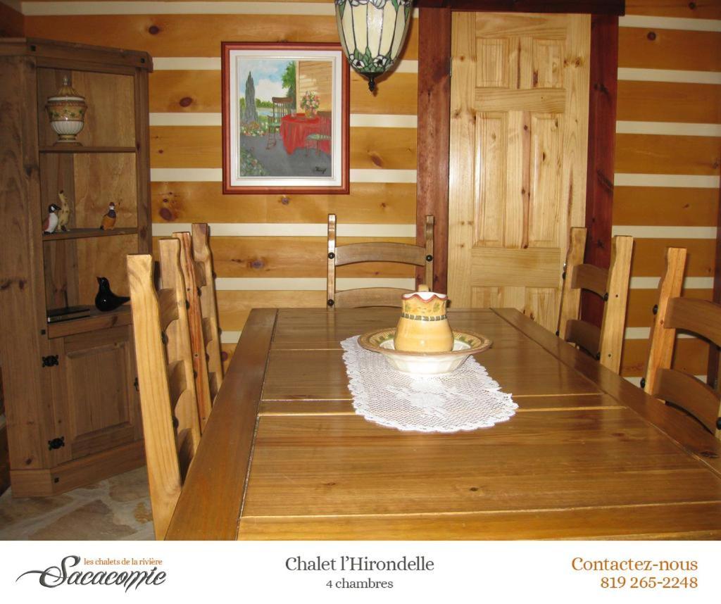 Chalets De La Riviere Sacacomie Βίλα Saint-Alexis-des-Monts Εξωτερικό φωτογραφία