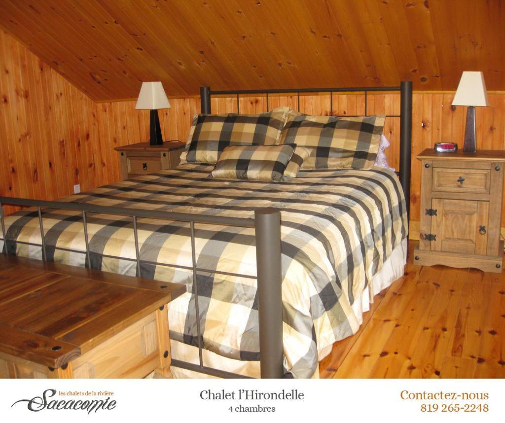 Chalets De La Riviere Sacacomie Βίλα Saint-Alexis-des-Monts Εξωτερικό φωτογραφία