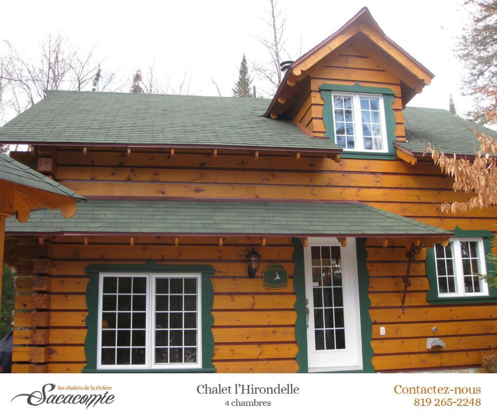 Chalets De La Riviere Sacacomie Βίλα Saint-Alexis-des-Monts Εξωτερικό φωτογραφία