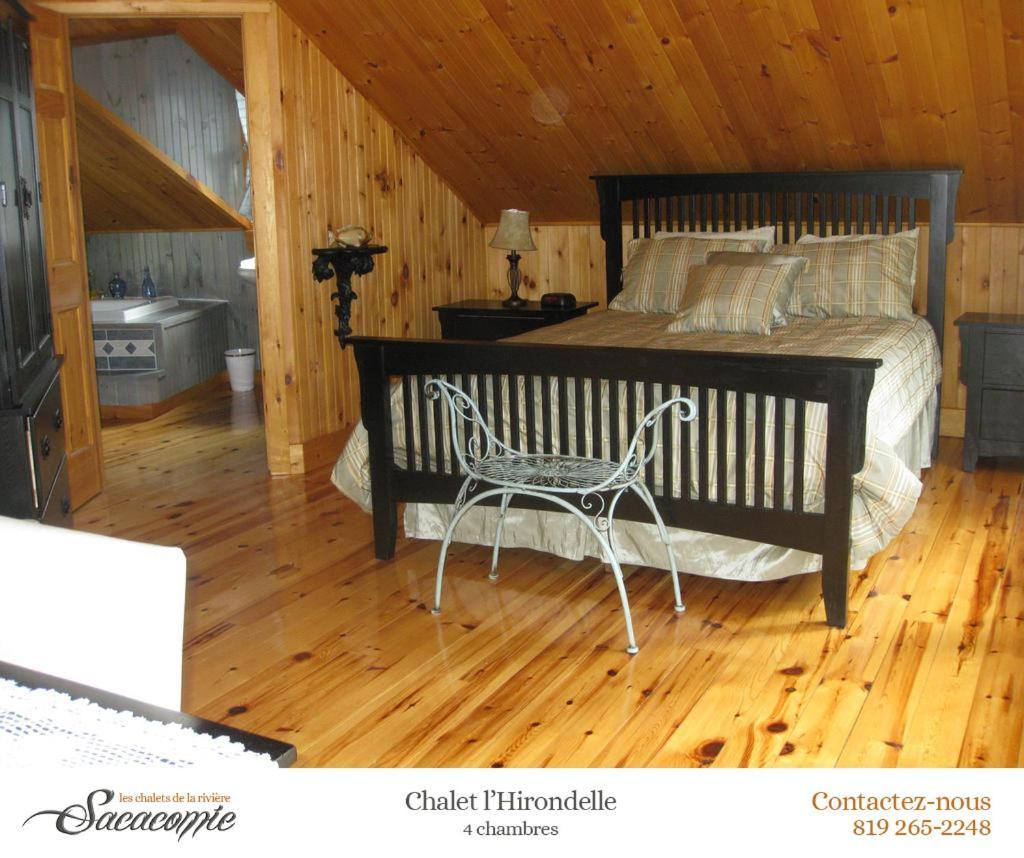 Chalets De La Riviere Sacacomie Βίλα Saint-Alexis-des-Monts Εξωτερικό φωτογραφία
