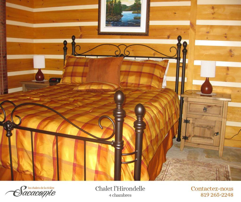 Chalets De La Riviere Sacacomie Βίλα Saint-Alexis-des-Monts Εξωτερικό φωτογραφία
