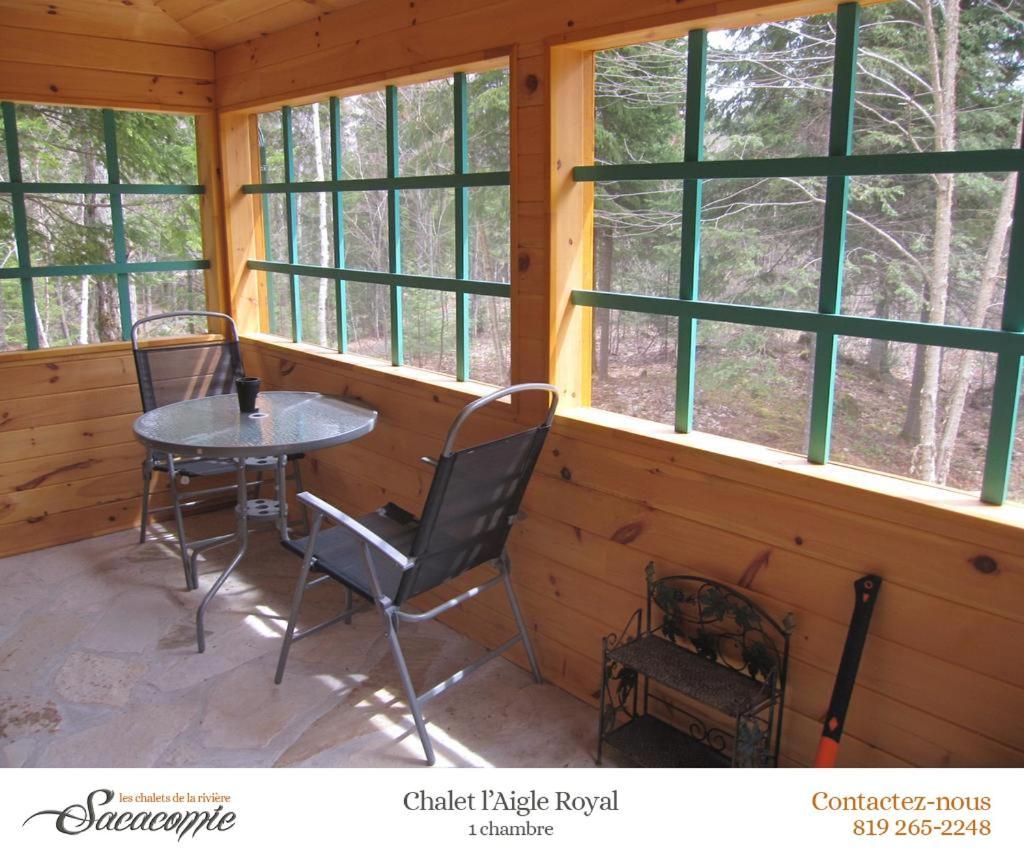 Chalets De La Riviere Sacacomie Βίλα Saint-Alexis-des-Monts Εξωτερικό φωτογραφία