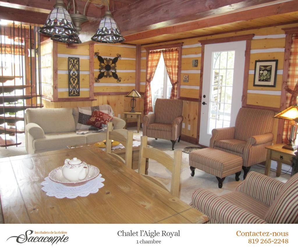 Chalets De La Riviere Sacacomie Βίλα Saint-Alexis-des-Monts Εξωτερικό φωτογραφία